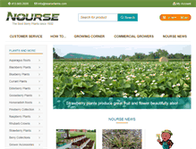 Tablet Screenshot of noursefarms.com
